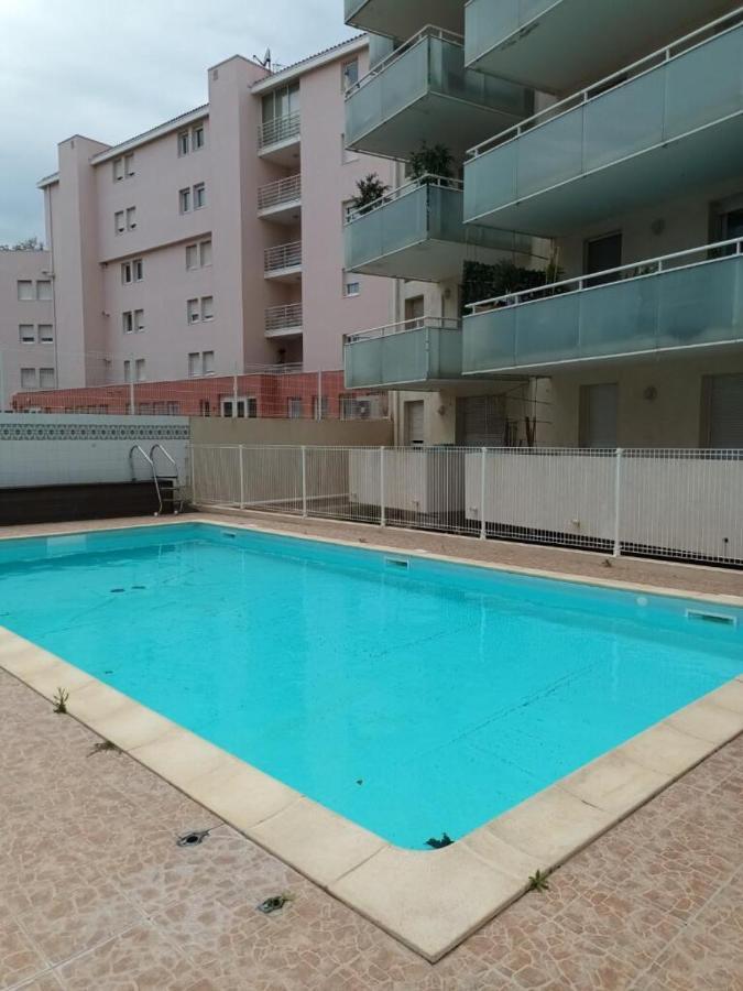 Appartement T2, Climatise, Wifi, Parking Et Piscine Prives Sète Exterior foto